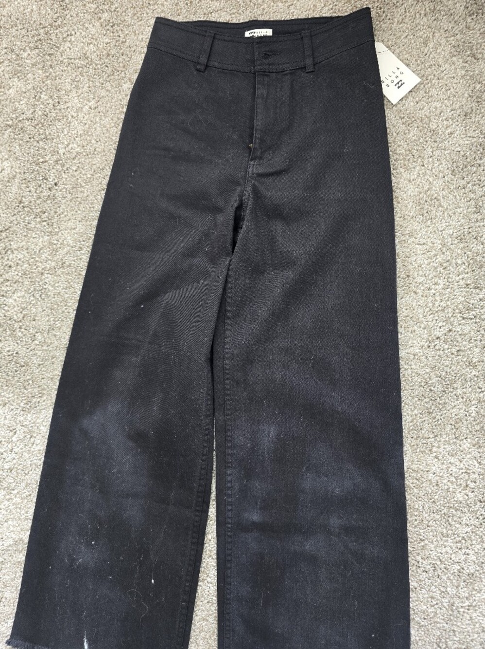 Billabong Black Straight-Leg Pants